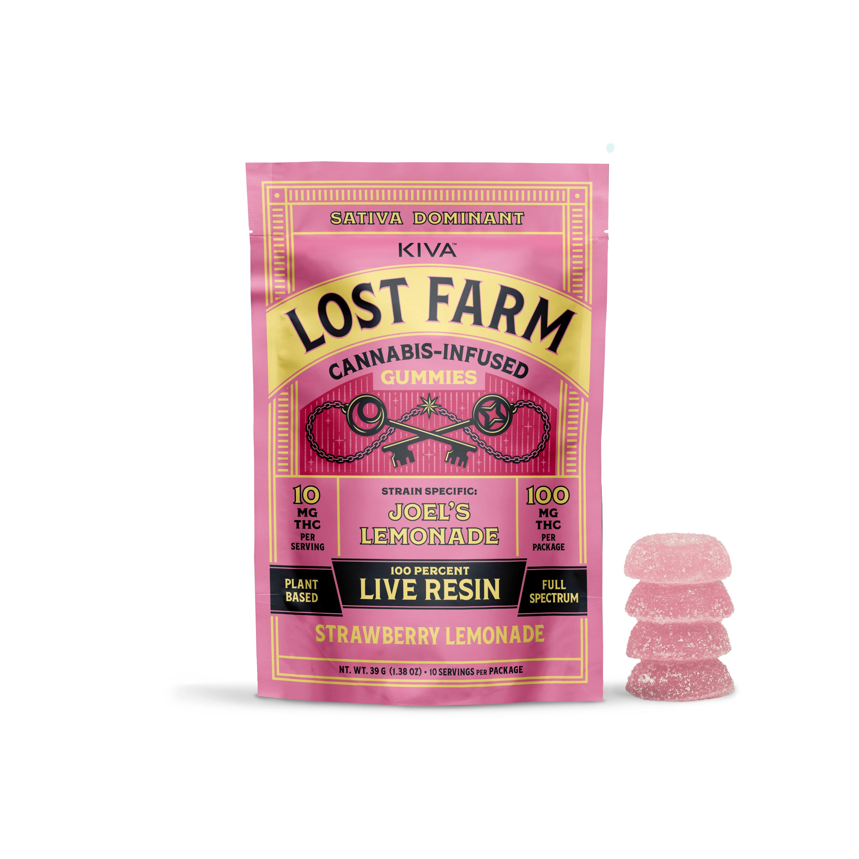 Strawberry Lemonade 100mg gummies
