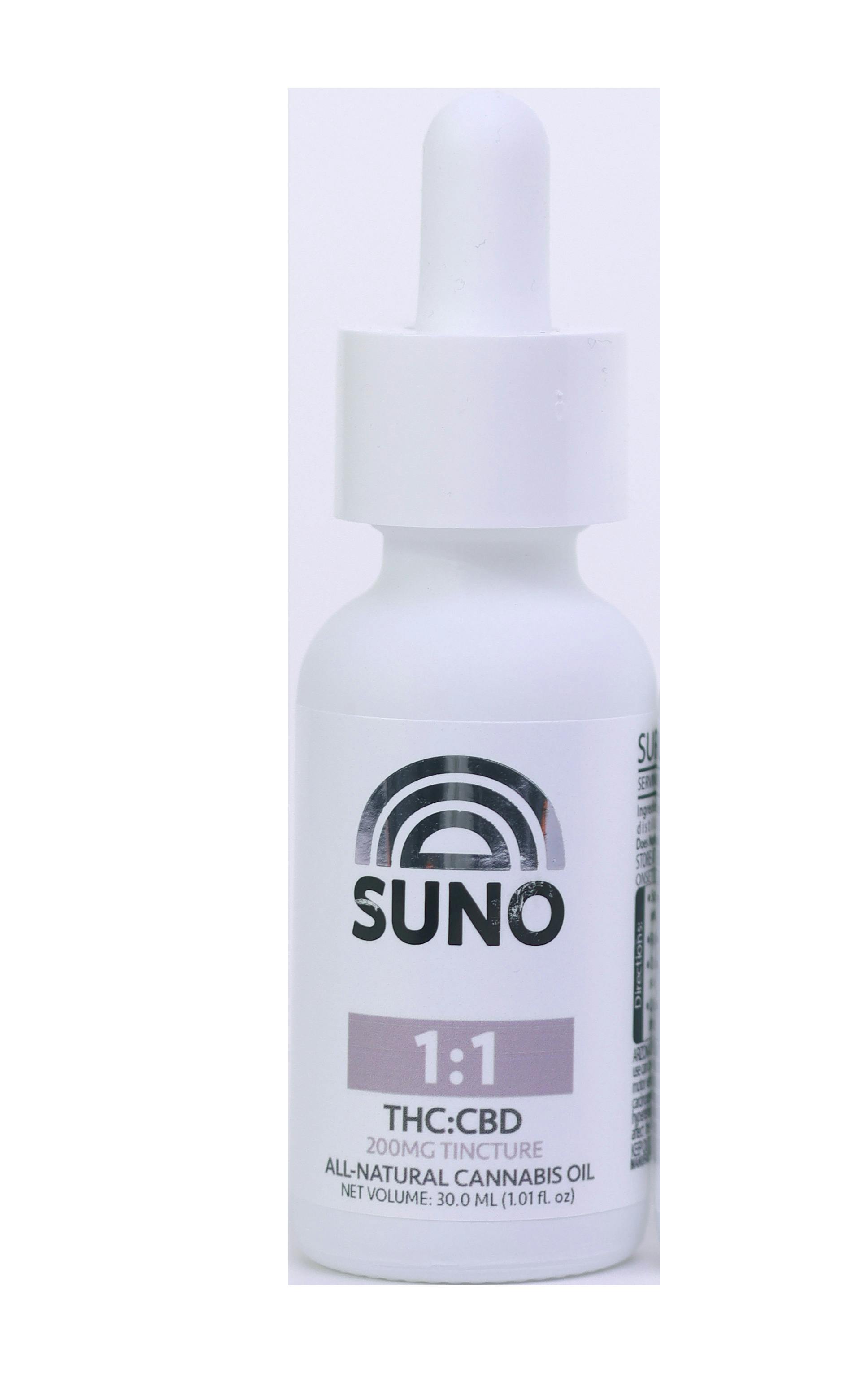 AM Tincture 100mg 1:1 THC:CBD