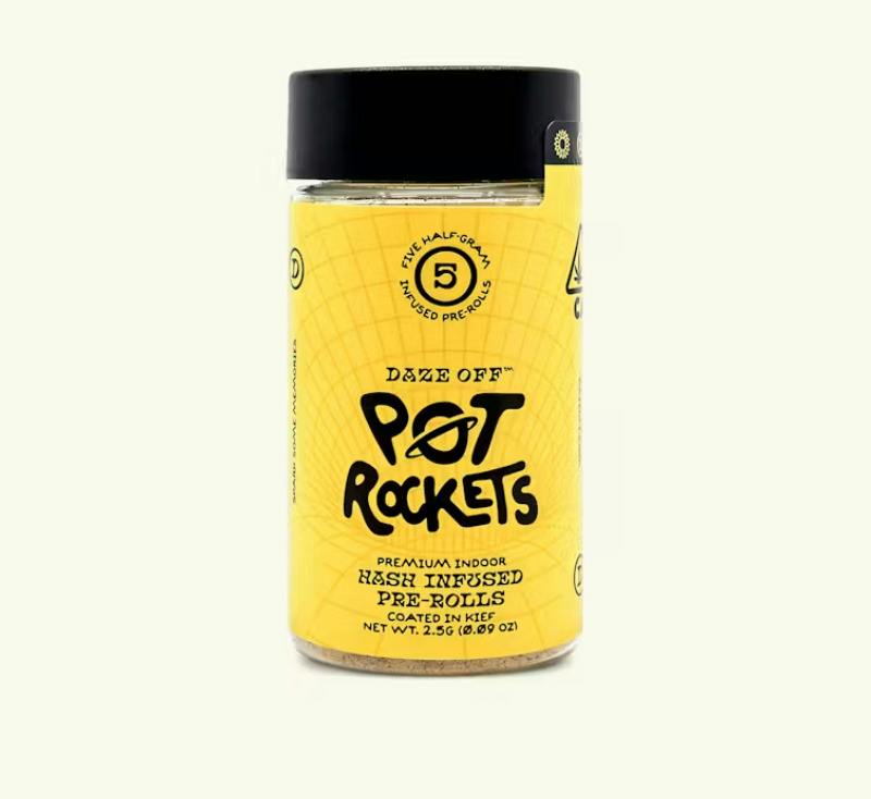 Daze Off Pot Rockets Preroll Pack - Haze