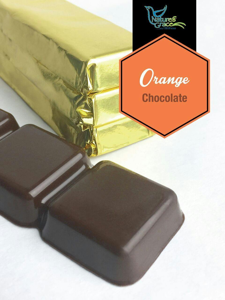 Nature's Grace and Wellness Dark Orange Chocolate 10mg ea | 10-Pack
