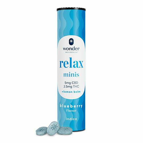 Relax 2:1 Ratioed Mints 100mg (40-Pack | 2.5mg Each)