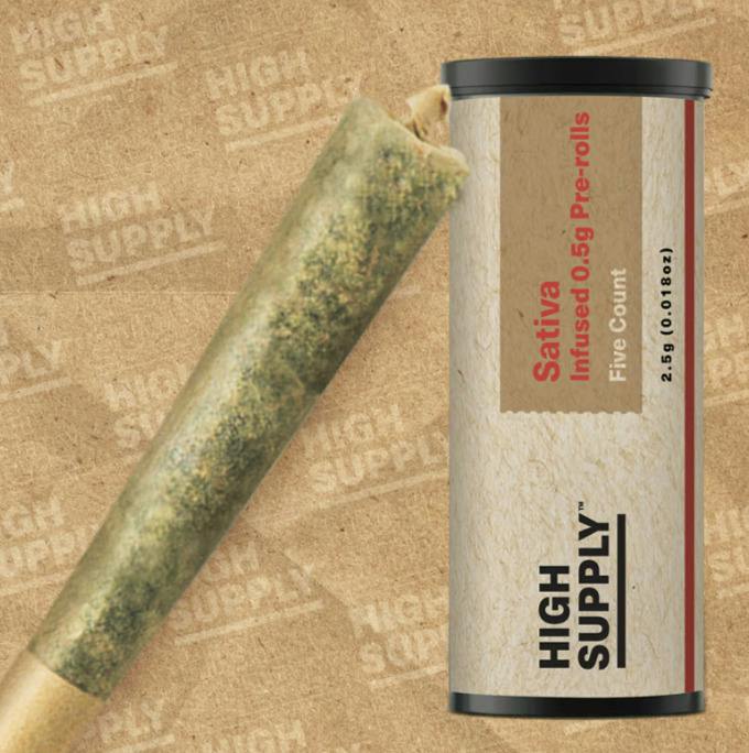 Infused The Bling Pre-Roll Pack 2.5g (0.5g ea | 5-Pack)