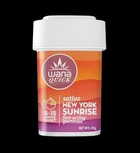 Quick Fast-Acting New York Sunrise Gummies 100mg (10mg ea | 10-Pack)