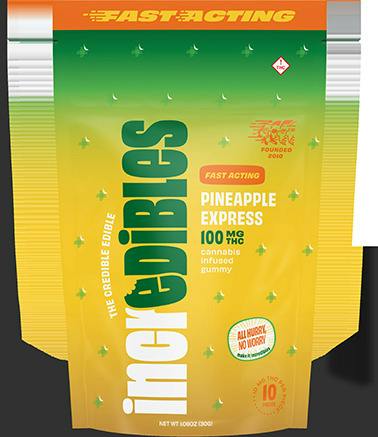 Pineapple Express Gummies 100mg (10-Pack | 10mg Each)
