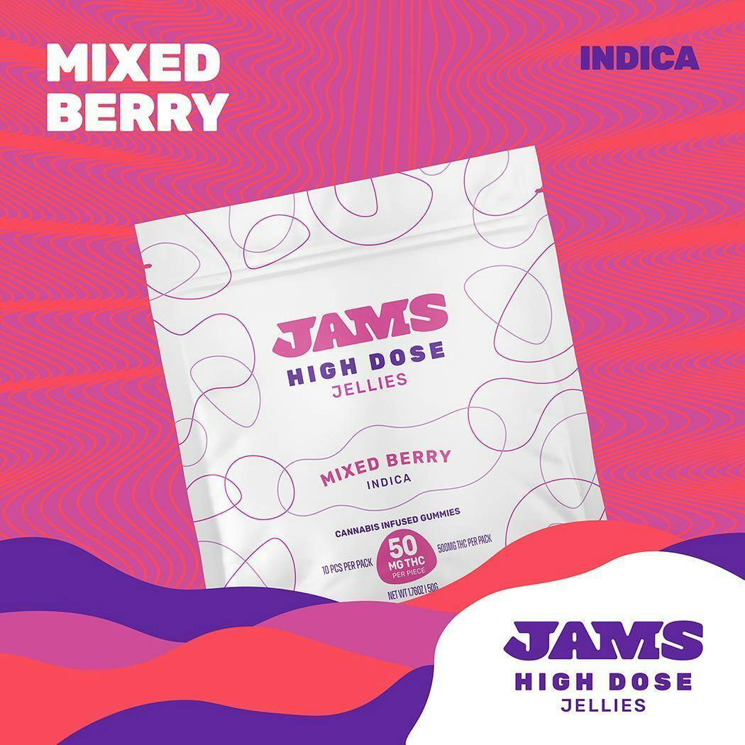 High Dose Mixed Berry Gummies 500mg (50mg ea | 10-Pack)