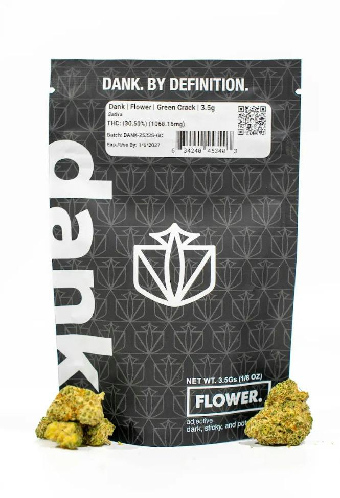 Green Crack Whole Flower