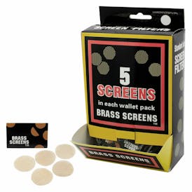 PIPE SCREENS - BRASS