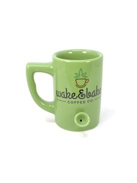 WAKE AND BAKE PORCELAIN PIPE
