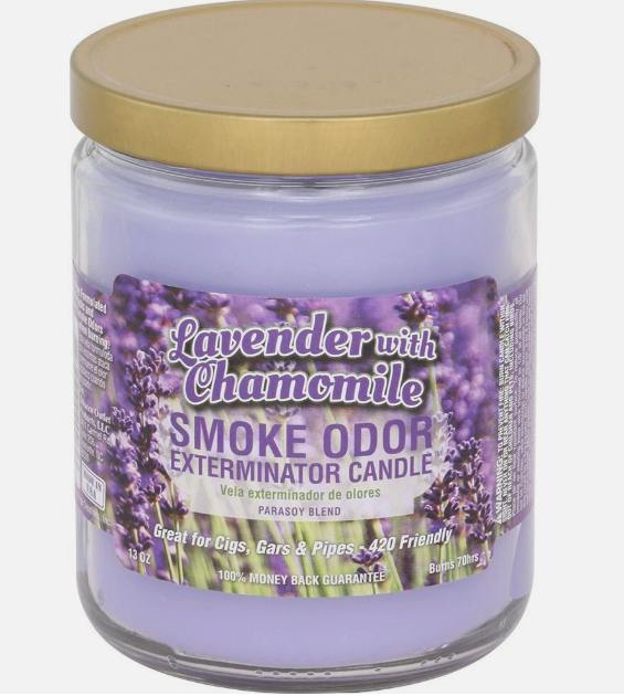 Smoke Odor Eliminator Candle - Lavender Chamomille