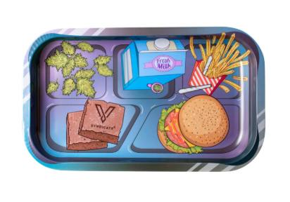 V Syndicate - Metal Rolling Tray - Magnetic Lid - Munch Time