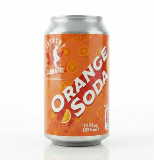 Country Cannabis - Drink - Orange Soda - 25mg at Snaxland Dispensary