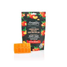 Smokiez-Scored Gummies-Sour Peach (S)
