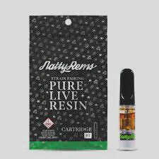 Natty Rems-Cartridge-Black Tip Live Resin-1g-Bob Saget X Alien Haze (S)