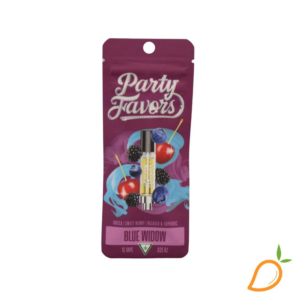 Blue Widow Vape Cart Party Favors