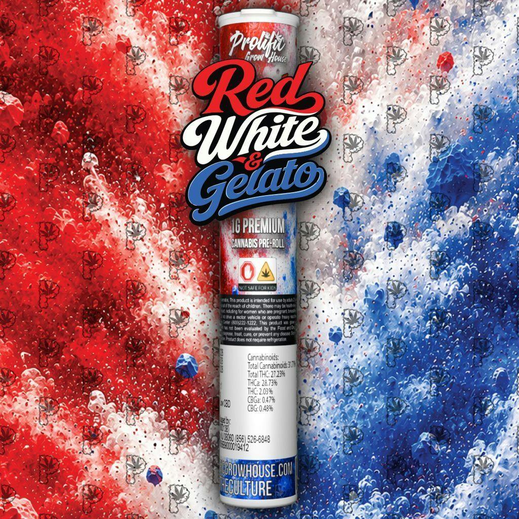 Prolific Red White Gelato Raw