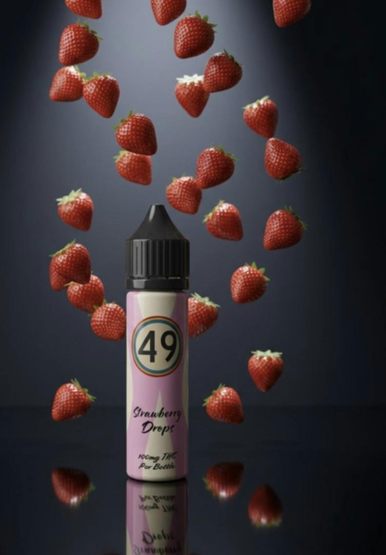 Route 49 Strawberry Drops Liquid Drop