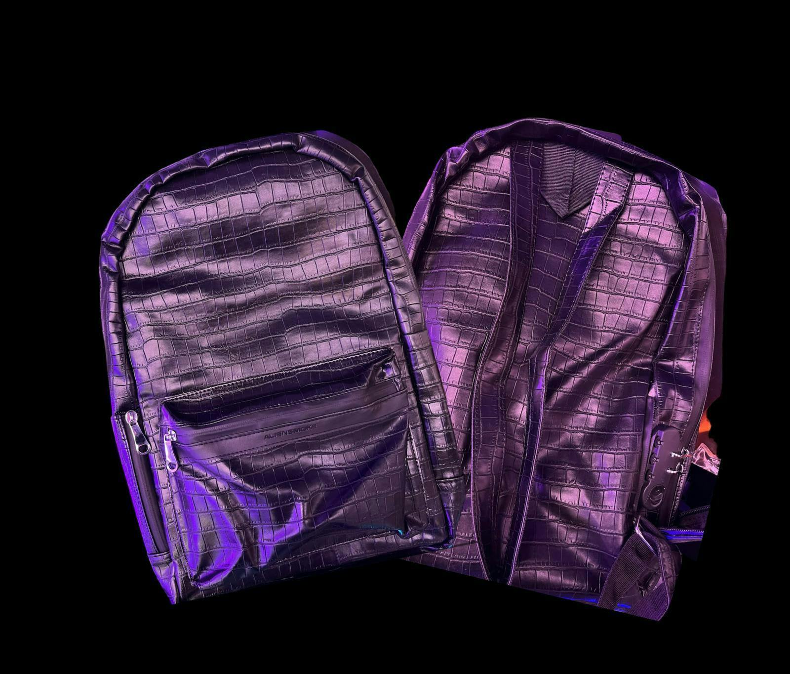Smell Proof Backpack with Dual Lock