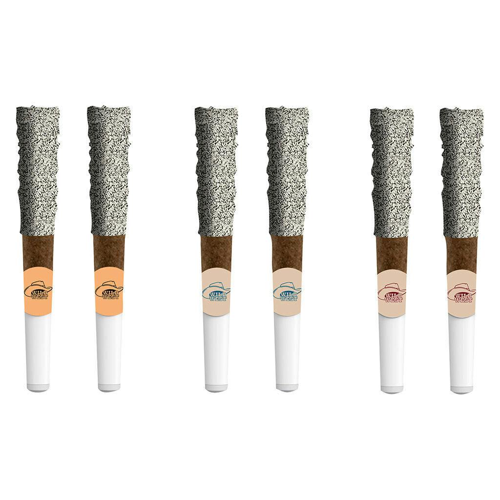 60+ Diamond Dipped Blunt Variety Pack 6x0.5g Resin