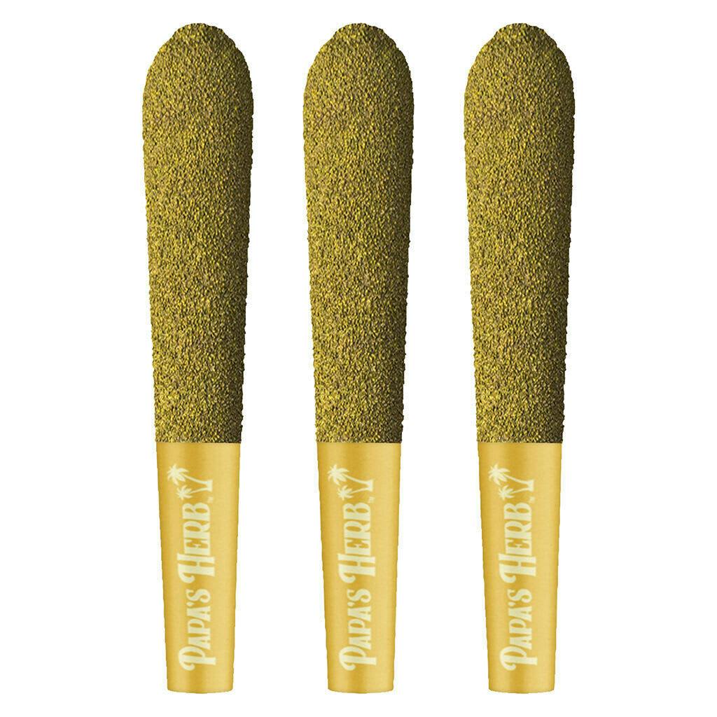 Blueberry Zlshie Kief Coated Diamond Infused Pre-Roll 3x0.5g Resin