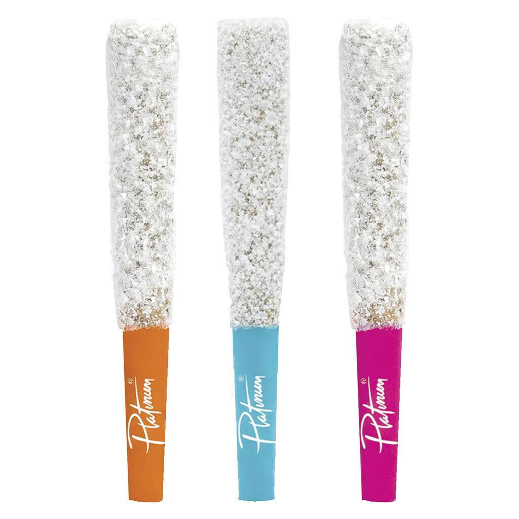 Variety Pack 50+ Diamond Infused & Dusted Pre-Roll 3x0.5g Isolates