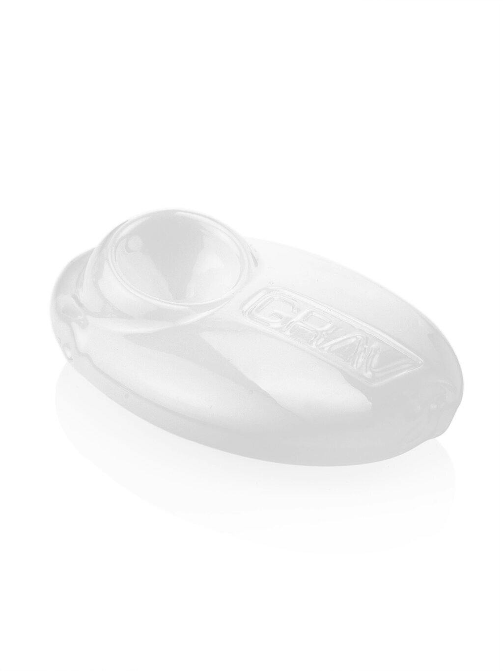 Grav Pebble White Spoon Each