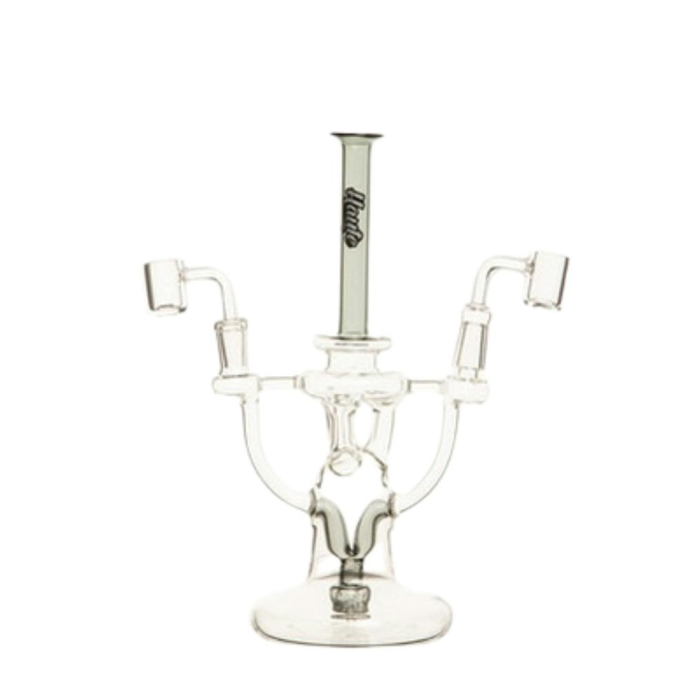 Dab Rig - Candelabra + Dual Bangers - 9"
