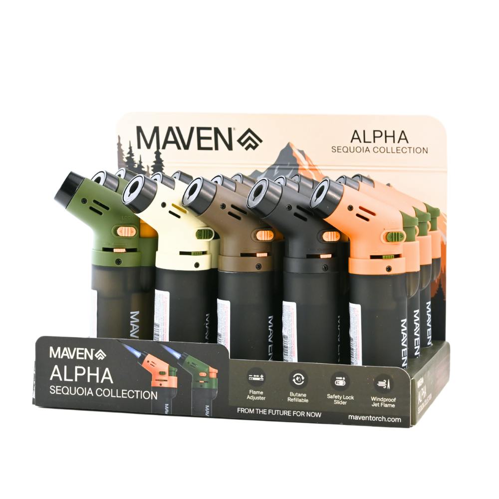 Torch Lighters - Alpha - Sequoia Collection - Assorted