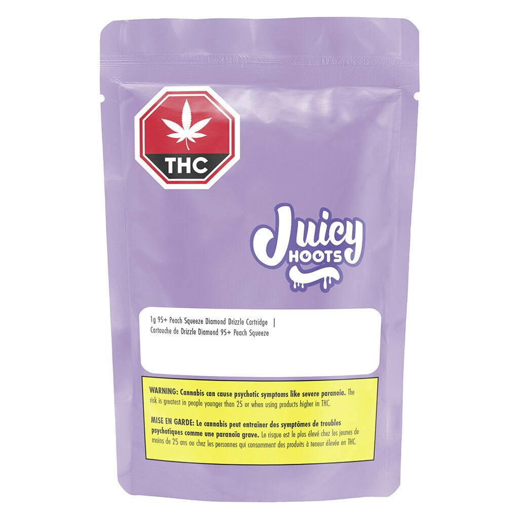 95+ Peach Squeeze Diamond Drizzle Cartridge - 1g