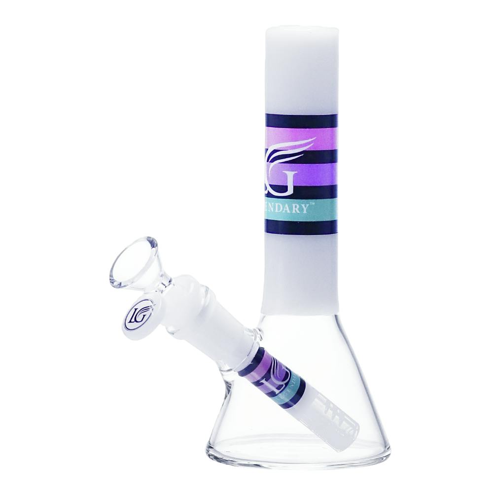Tri-Tone Beaker - 7.5" - White