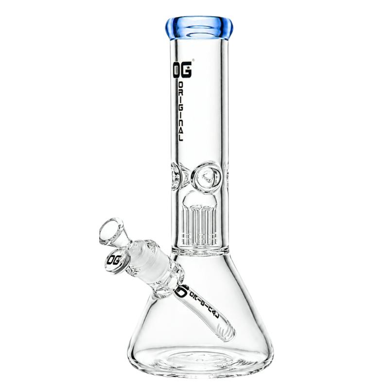 Bong - Tree Chamber Beaker - 12" - Blue