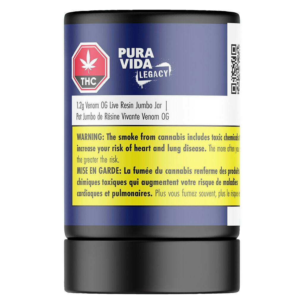 Venom OG Live Resin Jumbo Jar - 1.2g