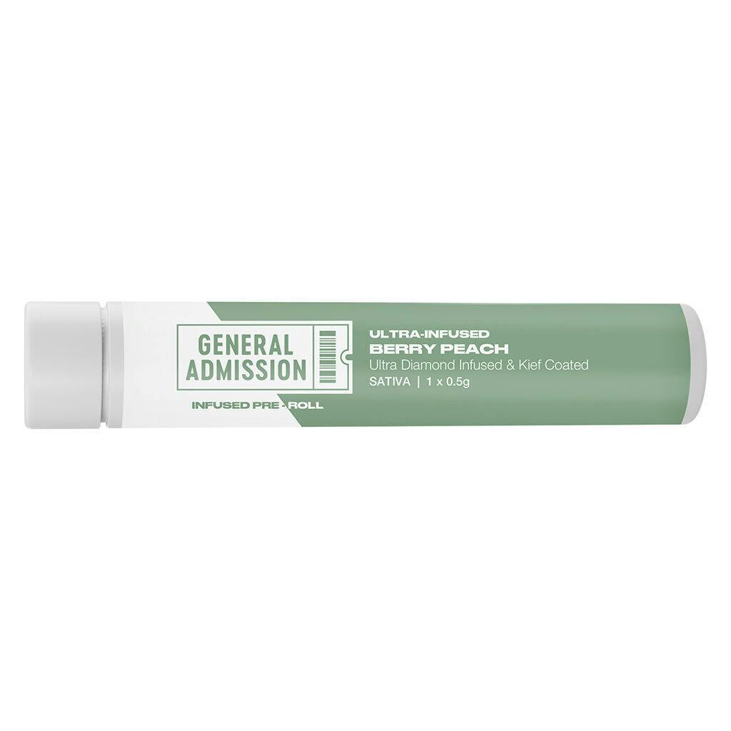 Berry Peach Diamond Infused Pre-Roll - 1x0.5g