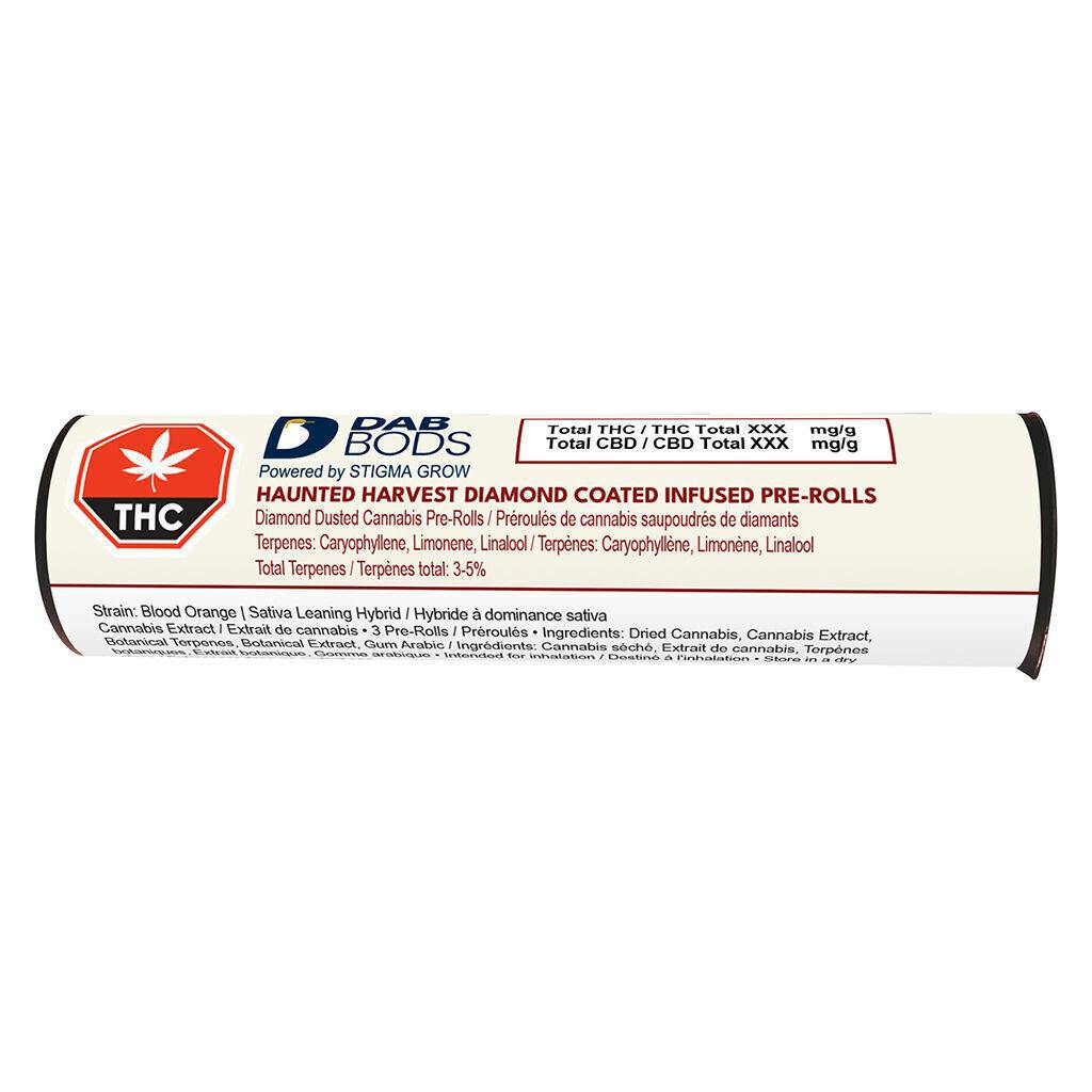 Haunted Harvest Diamond Coated Infused Pre-Rolls - 3x0.6g