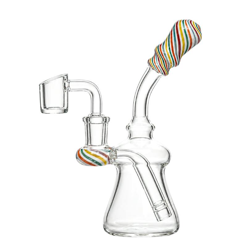 Dab Rig - Candy Swirl - 6" - Assorted