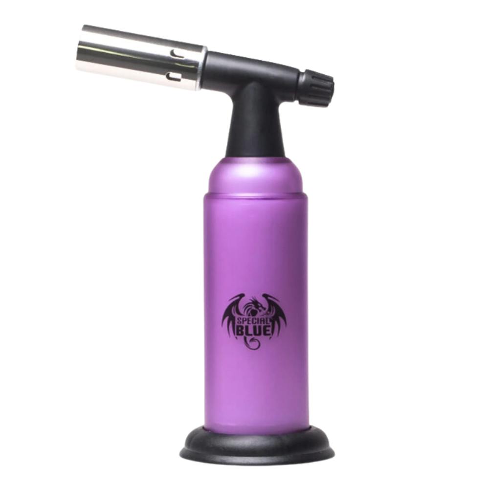 Monster Pro - Double Flame Torch (w/ Tin Carrying Case) - Atomic Purple