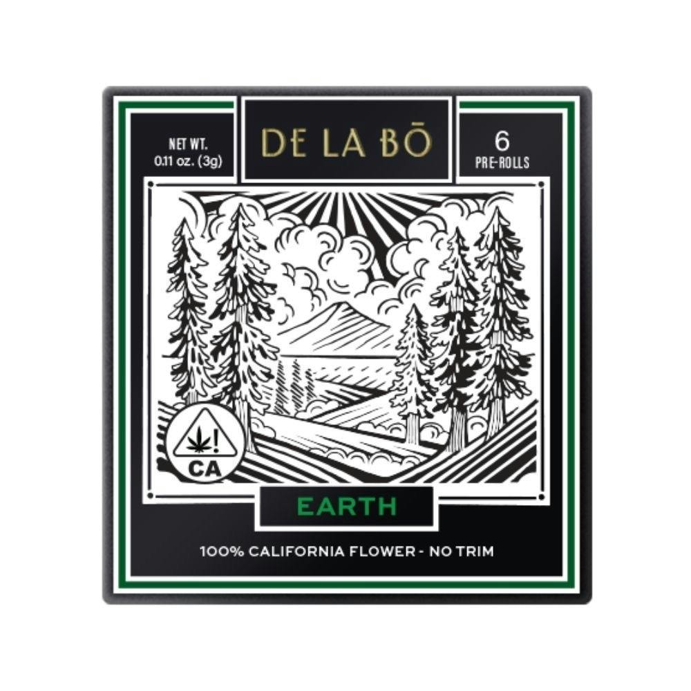 De La Bo- Durban Poison Prerolls 6pk 3g (S)