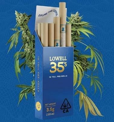 Lowell- 35's Stargazer Tall Prerolls 10pk 3.5g (I)
