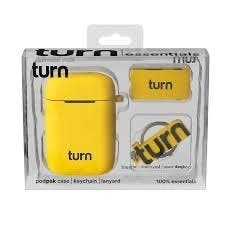 Turn- Yellow podpak Case Keychain