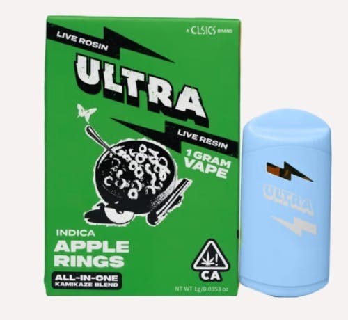 Ultra- Apple Rings: Kamikaze Blend /