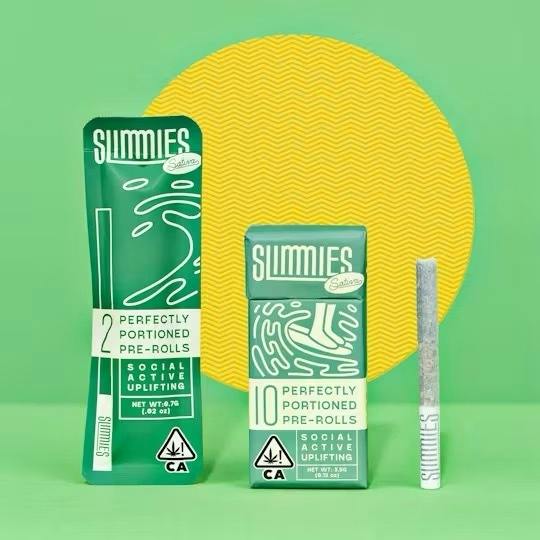 Slimmies- Citrus Haze Prerolls 2pk 0.7g (S)