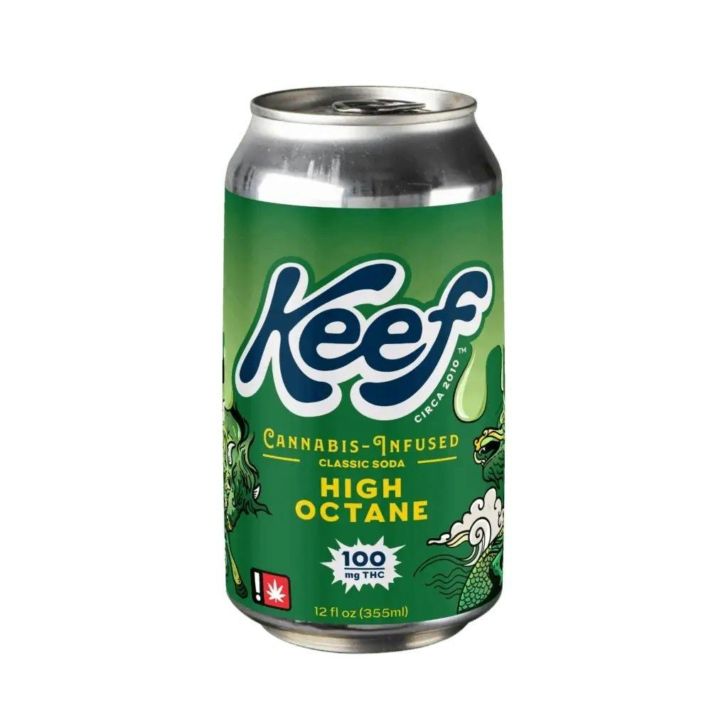 Keef- Xtreme High Octane with Caffeine Cannabis Infused Classic Soda 12oz (H)