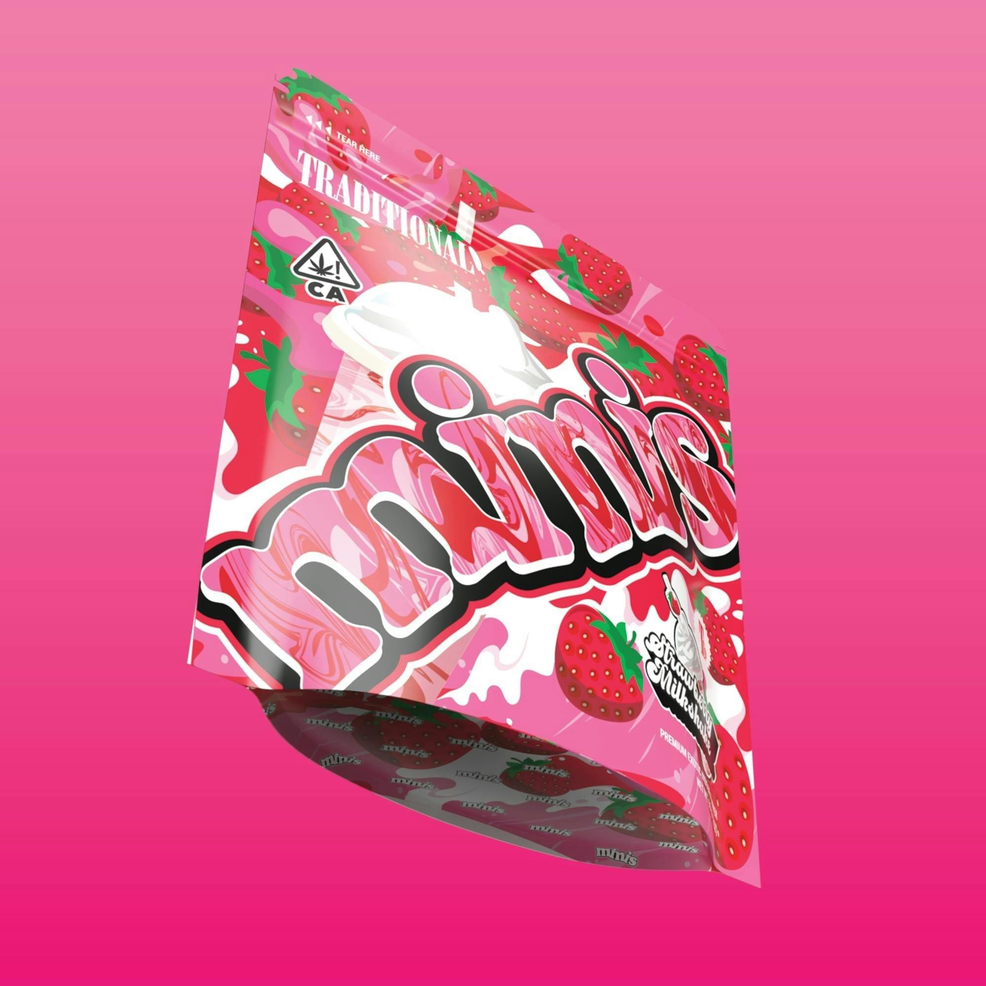 Traditional- Minis Strawberry Milkshake 5g (S)