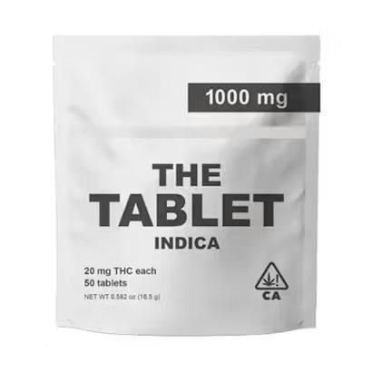 The Tablet- Indica Tablets 50ct 20mg THC Each, 1000mg (I)