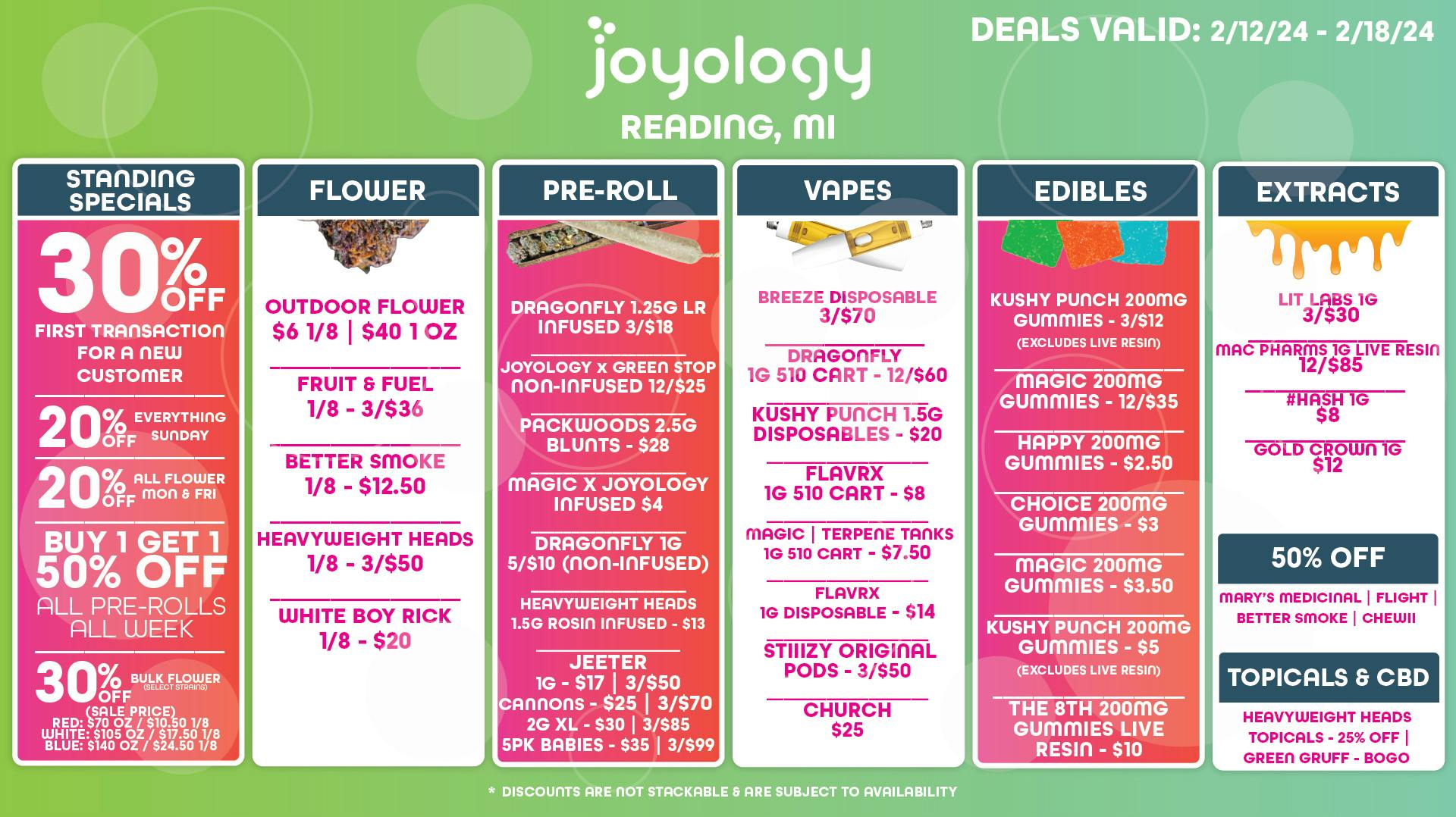 Joyology of Reading at Joyology Reading Weedmaps