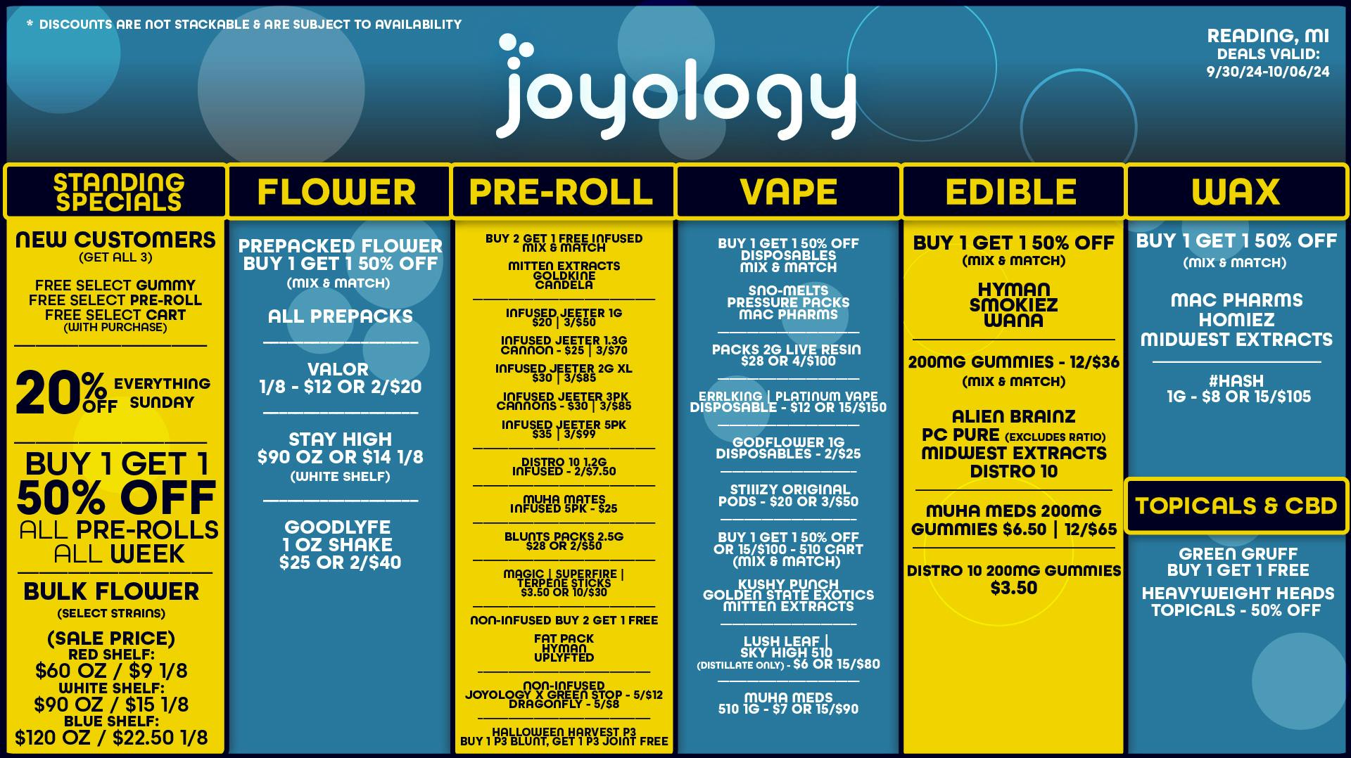 Joyology of Reading at Joyology Reading Weedmaps