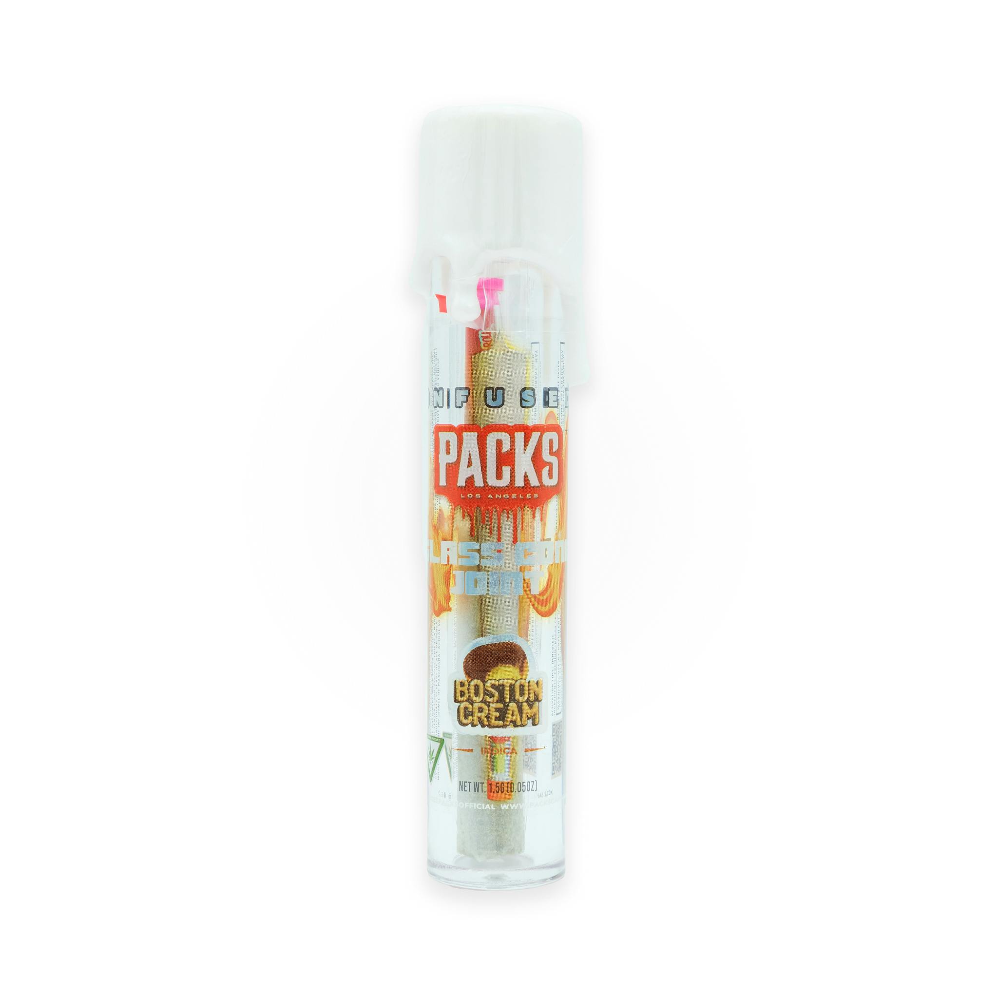 Boston Cream | 1.5G Infused Glass Cone Preroll