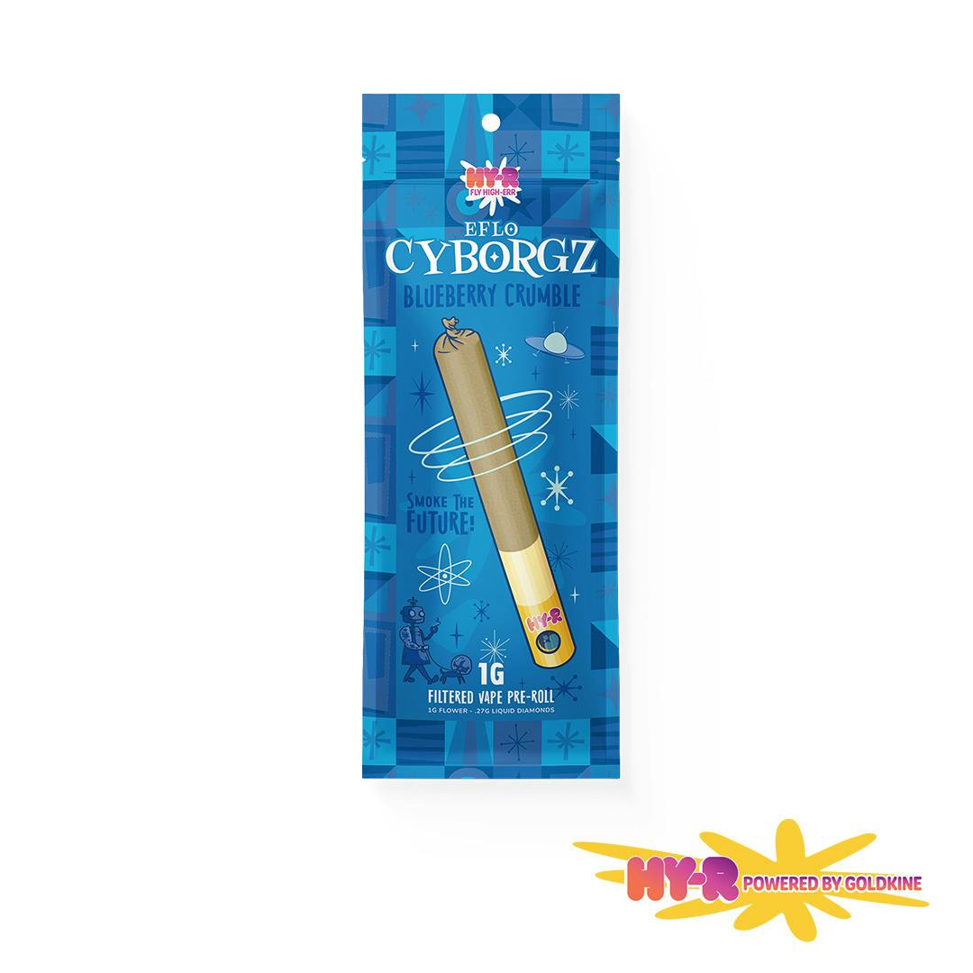 Blueberry Crumble | 1.27G EFLO Infused Preroll