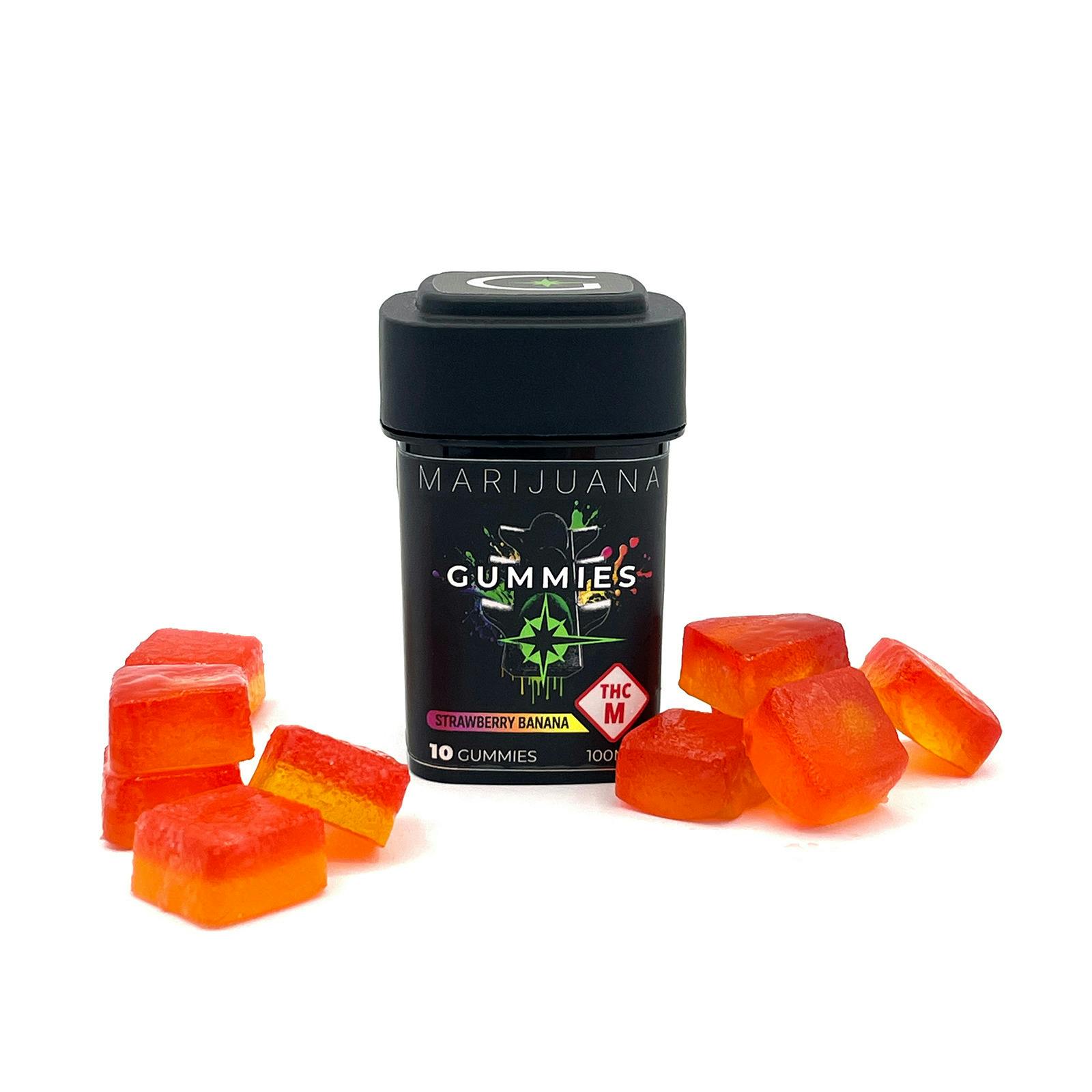 Strawberry Banana Gummies (200mg)