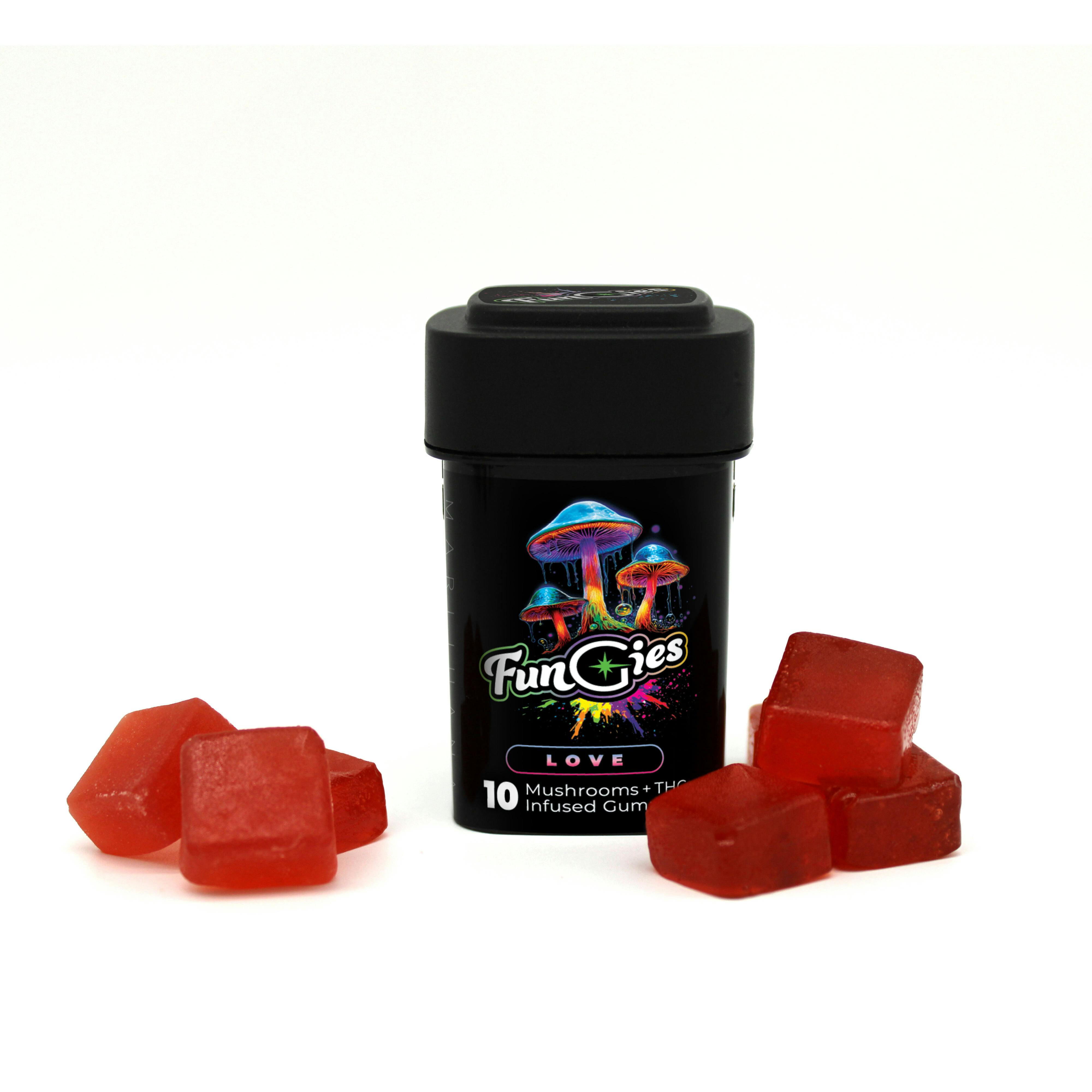 Strawberry Love Functional Mushroom Fungies (100mg)