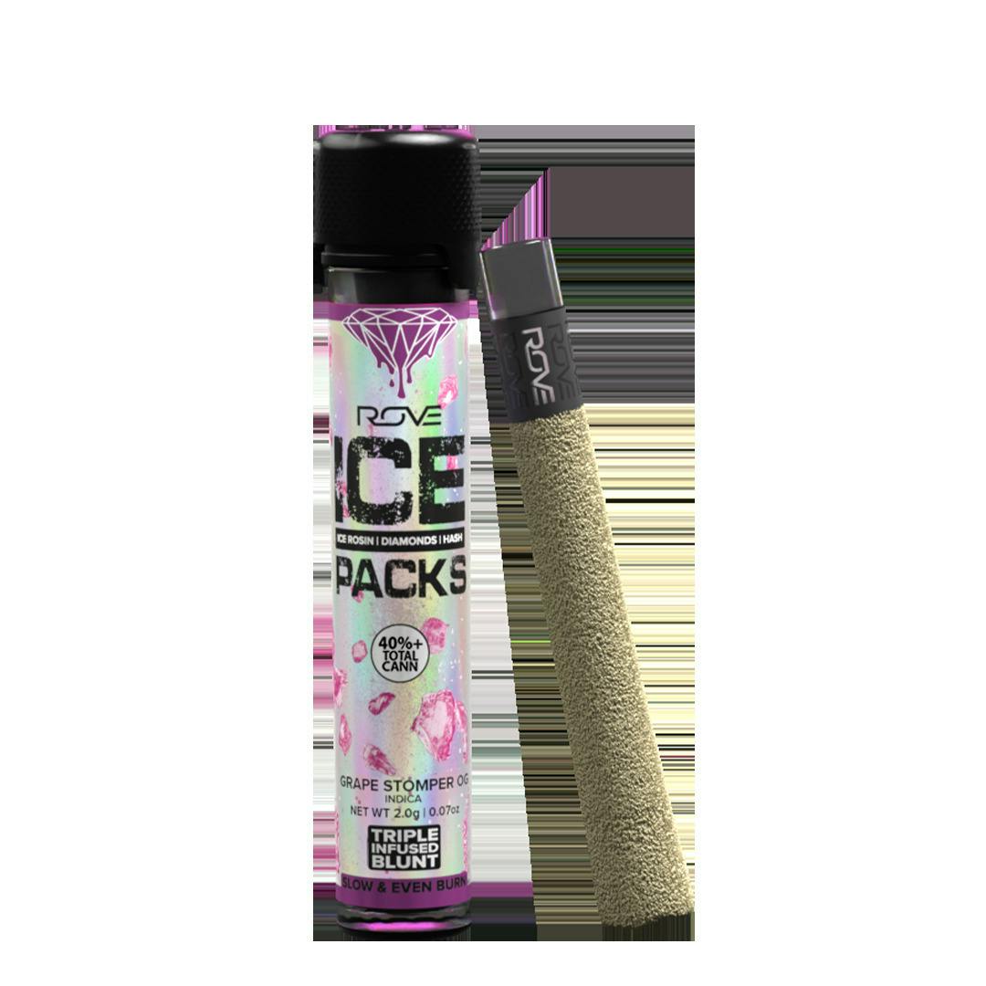 Grape Stomper OG Ice Pack Infused Blunt (2g)
